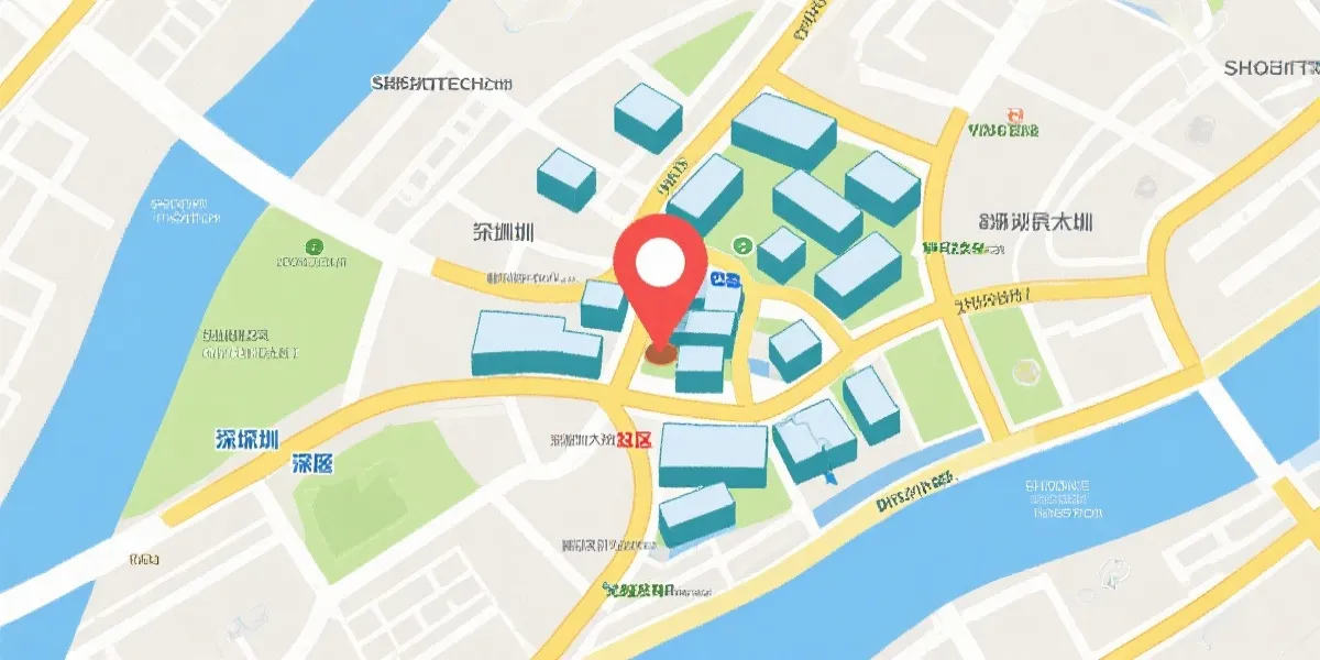 公司地址地图示意